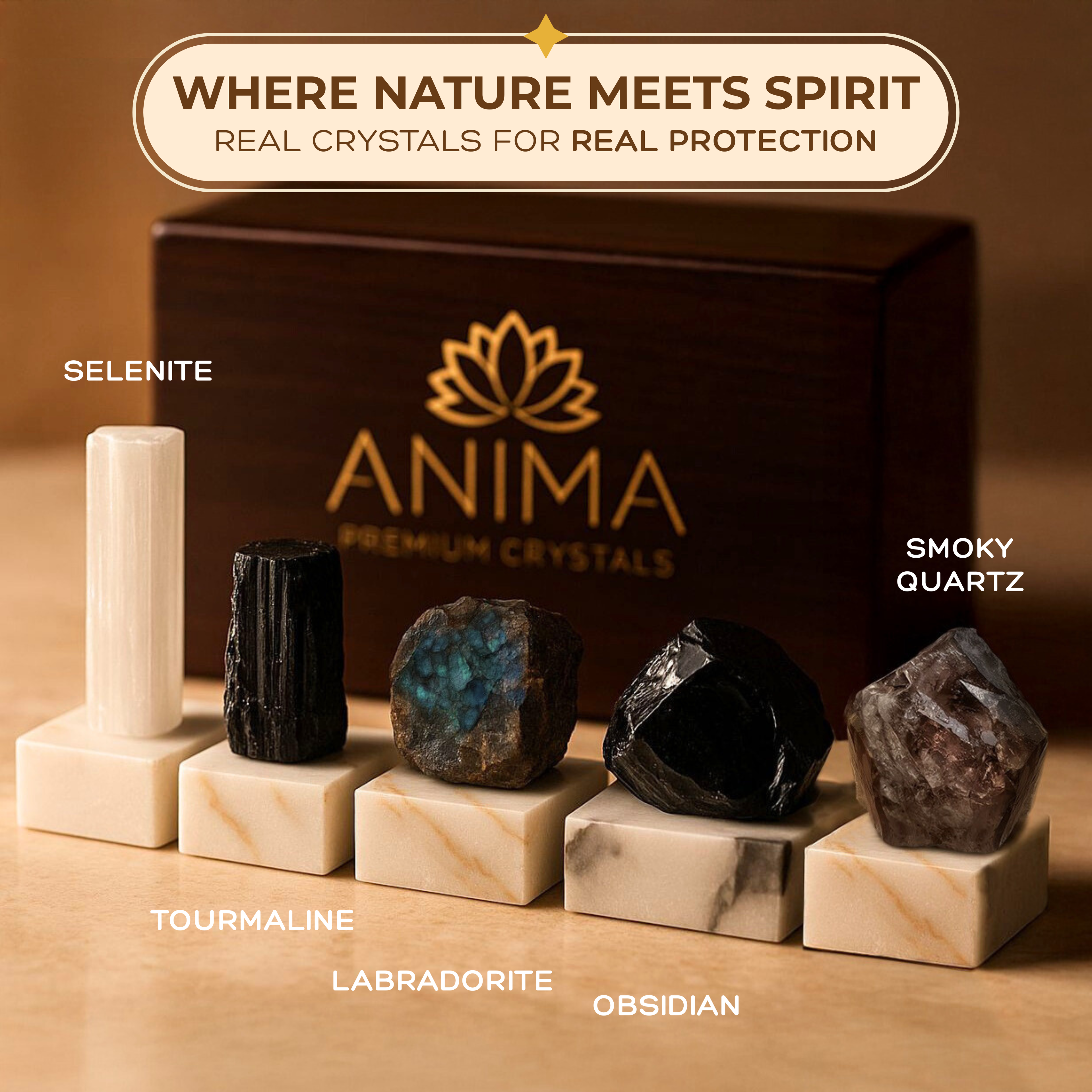 Protection Crystals Selection