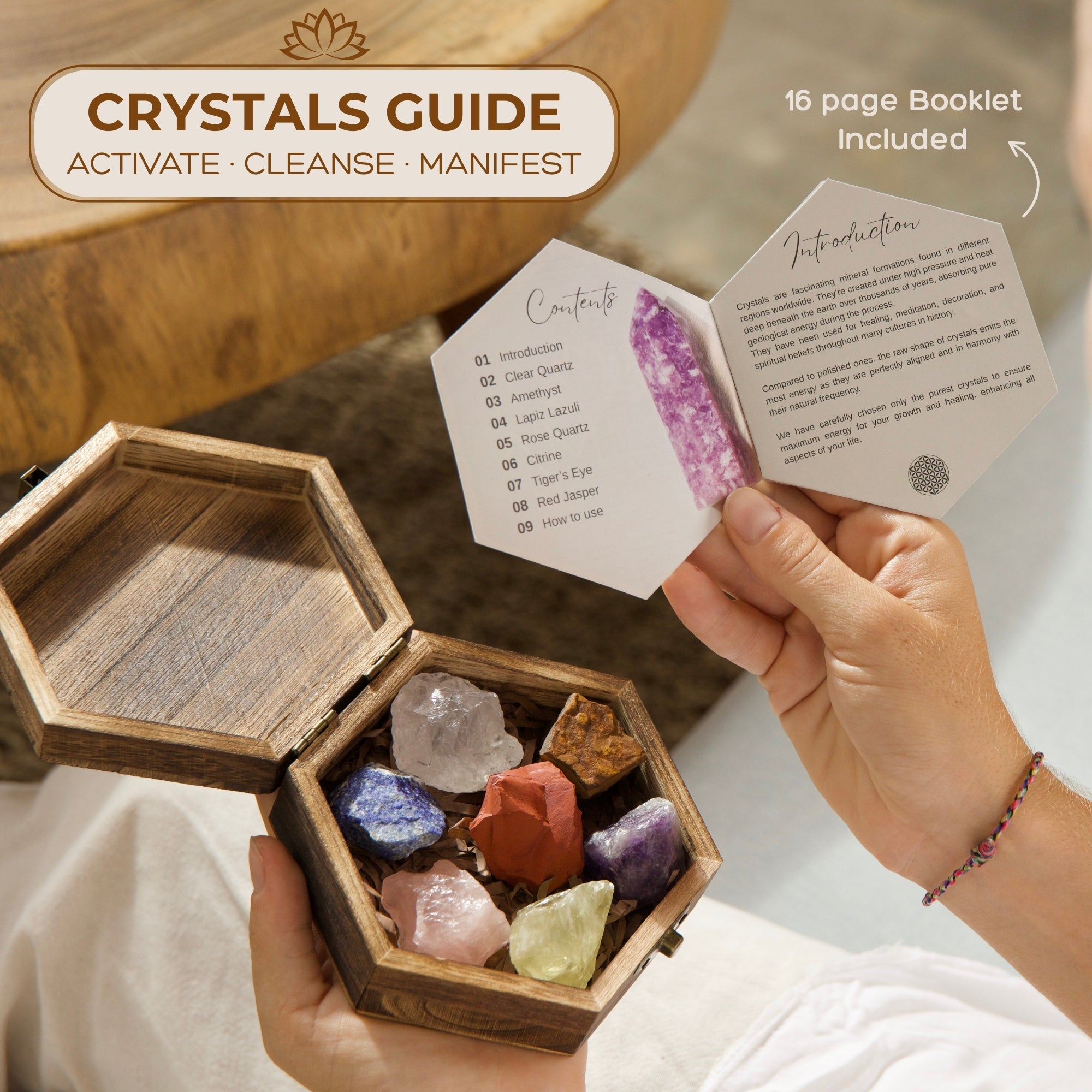 7 Chakras Premium Crystals Collection